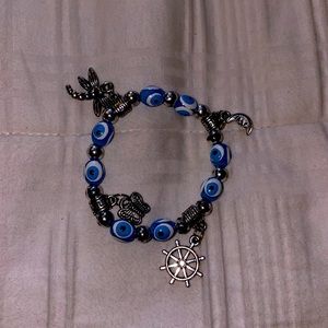 evil eye stretchy bracelet